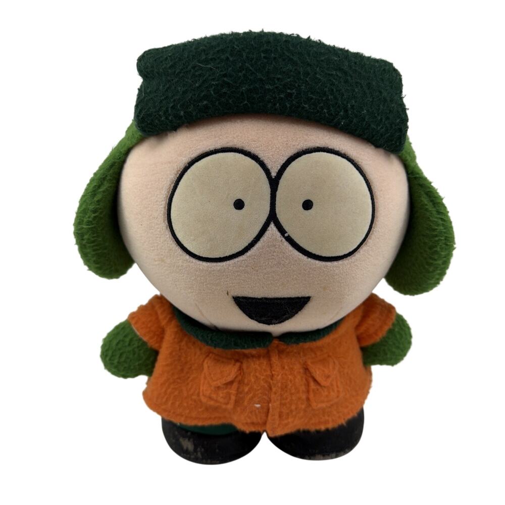 Vintage 1998 South Park Kyle Broflovski 9.75" Plush Doll Self Standing